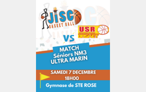 JISC Sniors - UNITE SAINTE ROSIENNE BASKET